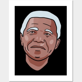 Nelson Mandela Posters and Art